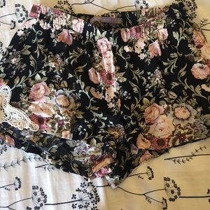 Floral shorts